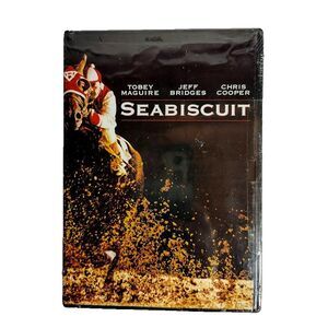 NEW Seabiscuit DVD Movie Sports Drama Tobey Maguire Jeff Bridges 2003 PG 13